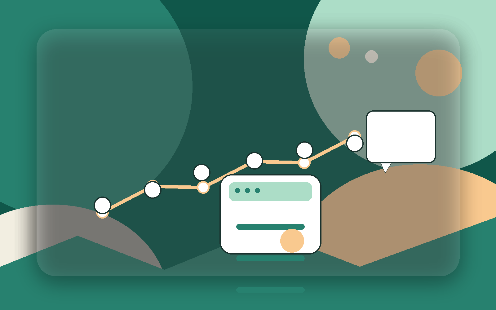Editorial illustration with supply chain, complaint channel and multiple external stakeholders representing an LkSG-ready complaints procedure.